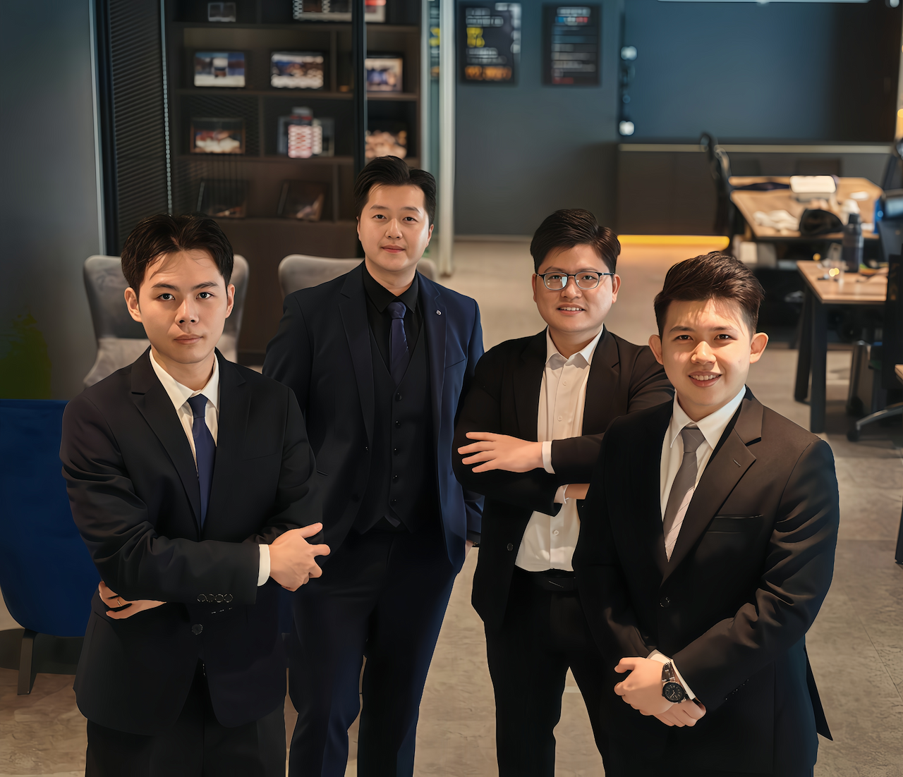 Professional team helping clients achieve financial success